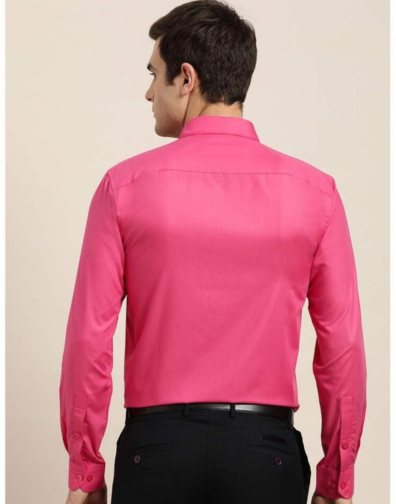 Pink brand dress shirt discount