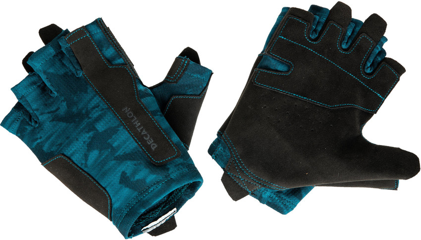 DOMYOS by Decathlon Weight Training Glove Blue Gym Fitness Gloves Buy DOMYOS by Decathlon Weight Training Glove Blue Gym Fitness Gloves Online at Best Prices in India