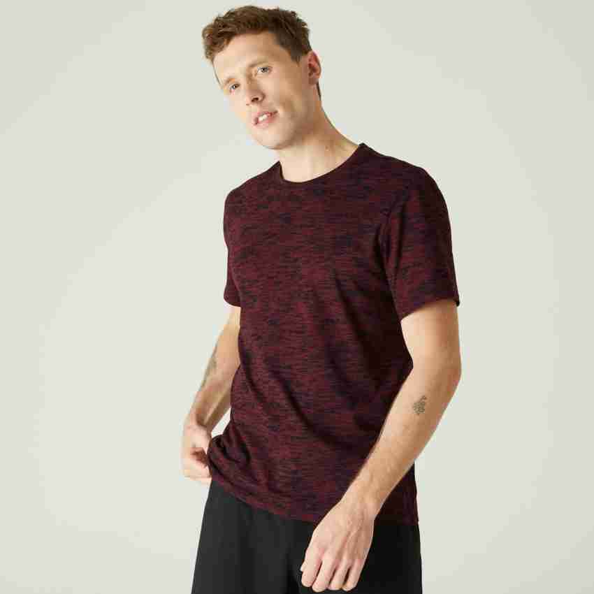 Decathlon NYAMBA Printed Men Round Neck Red T Shirt Buy