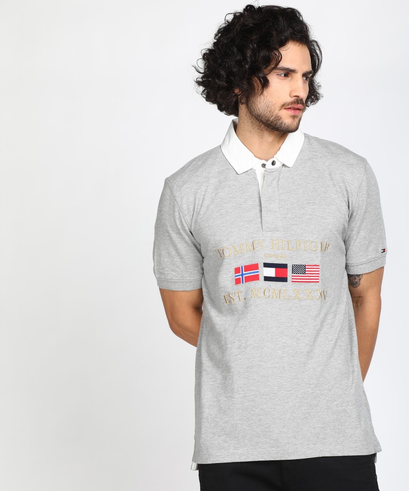 Tommy hilfiger outlet grey t shirt