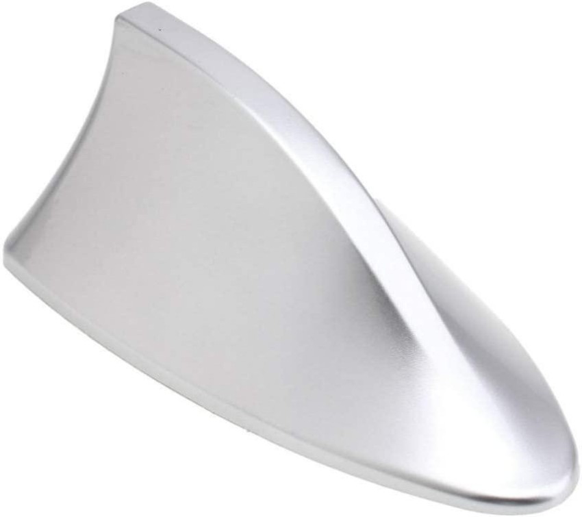 Car Auto Shark Fin Antenna Signal AM/FM Radio Line Plastic Cover Grey  Universal