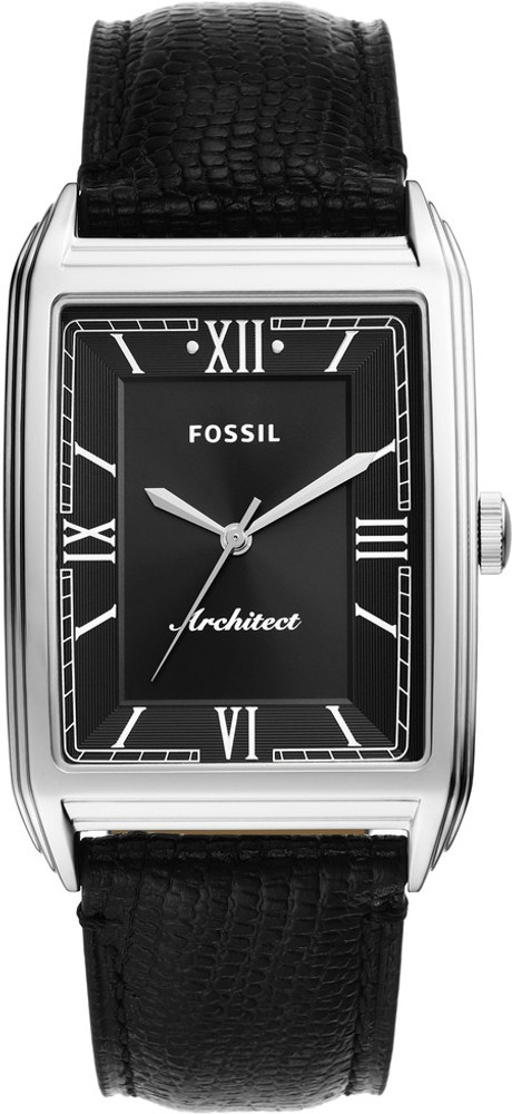 Fossil rectangular men's watch shop