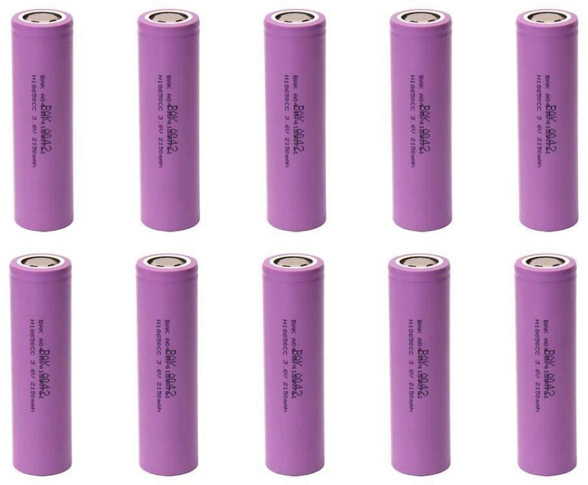 18650 3.6V 2200mAh rechargeable lithium battery