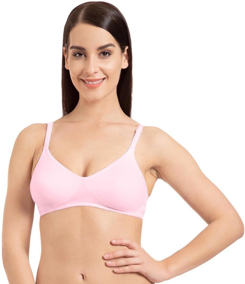 Buy Kalyani Heavily Padded Cotton T Shirt Bra - Pink Online at Low Prices  in India 
