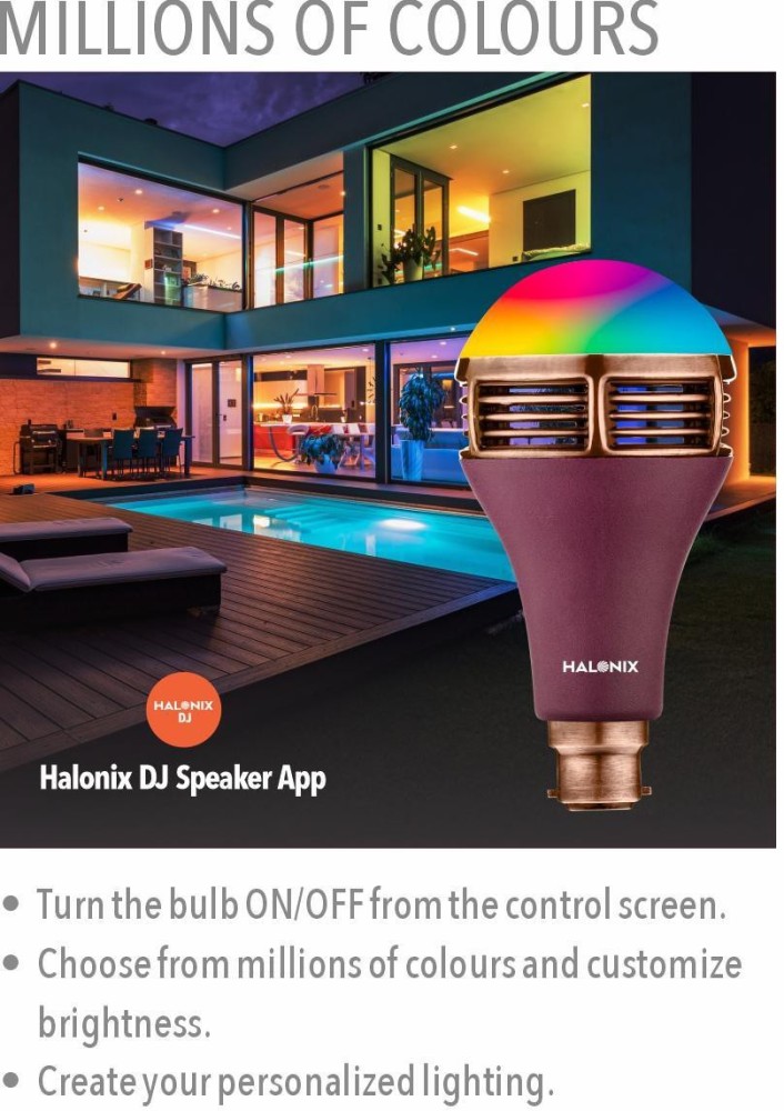 Halonix store speaker bulb