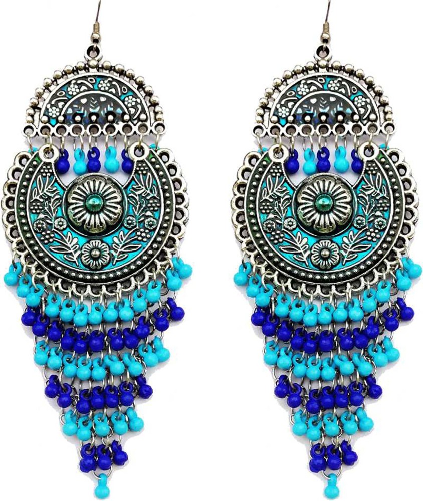Buy online new collection earrings with bahubali style Online From Surat  Wholesale Shop