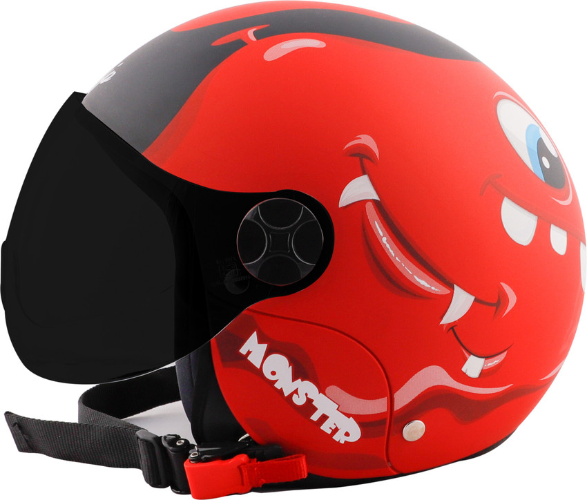 Steelbird Skip Toad Open Face ISI Certified Helmet for Kids Fitted