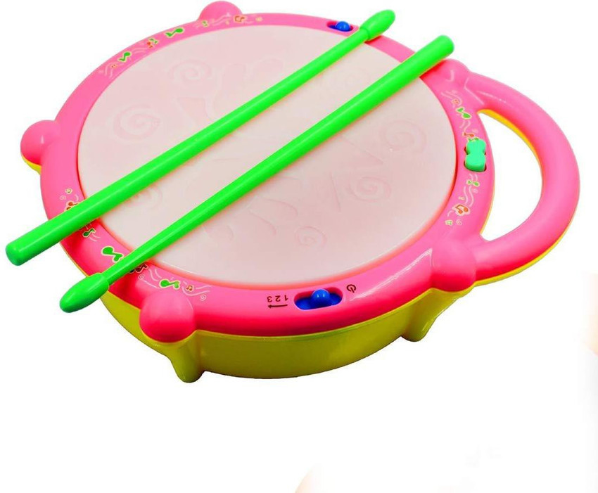 GD TOYS GALLERY Musical Flash Drum for kids with light Sound
