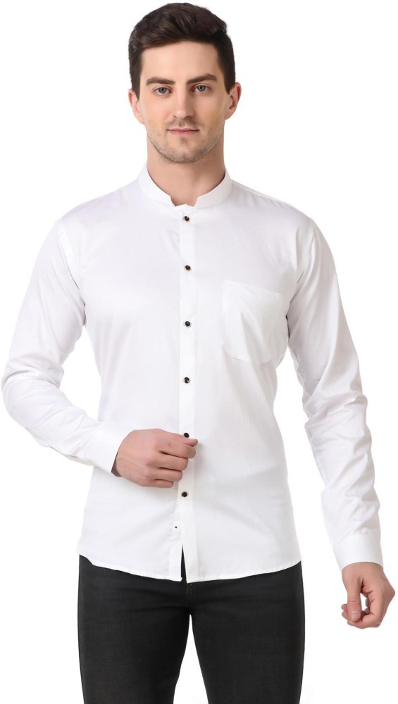 Men’s Mandarin Collar Shirt