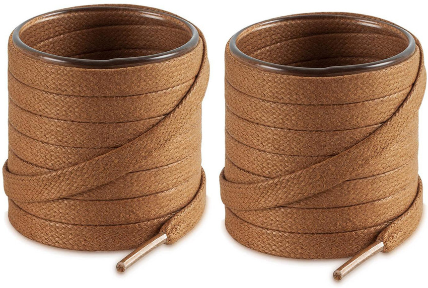 SHOESHINE flat cotton shoe laces for casual sneaker shoes or boot