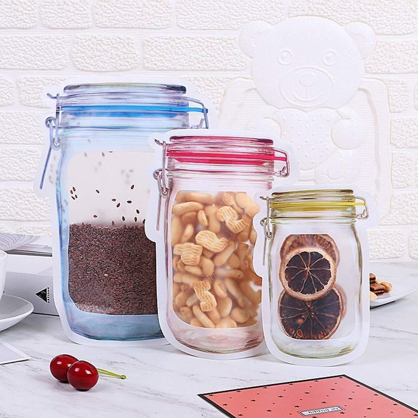 Ziploc mason store jar bags