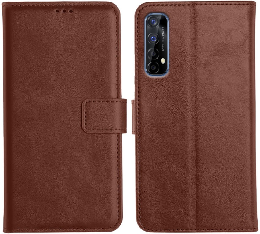 Realme 7 Comfortable Leather Flip Cover