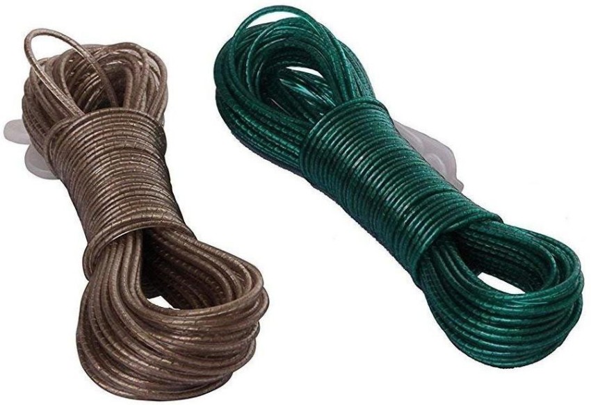 The Palku (Pack of 2 ) Clothesline Wet Laundry Rope PVC Coated