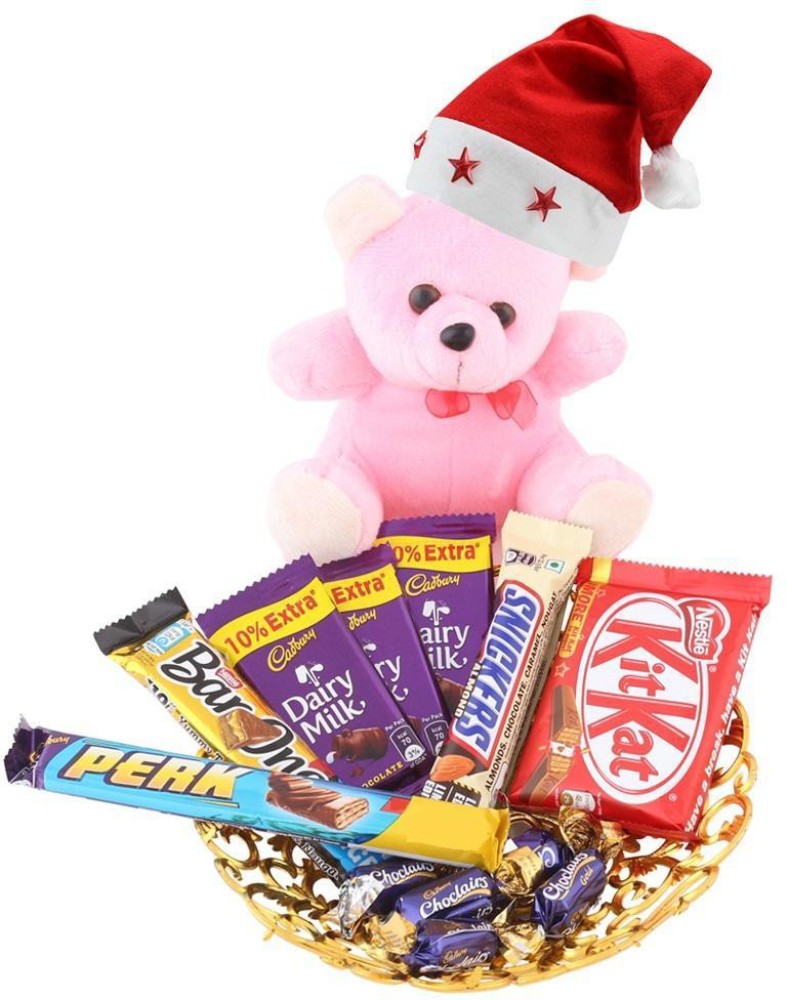 Cute teddy bear with outlet chocolate