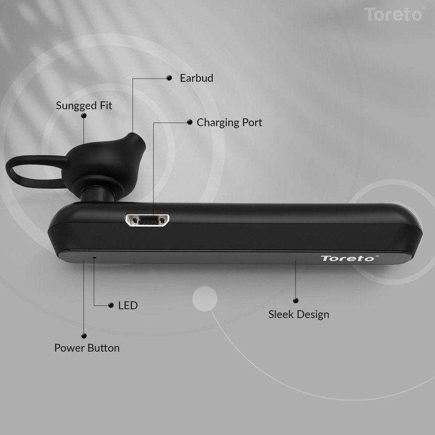 Toreto Tor Talk 285 Bluetooth Headset Price in India Buy Toreto