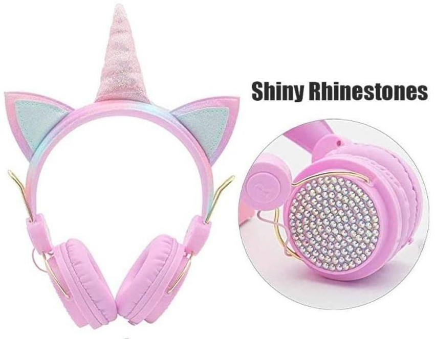 stylie modern Alternatives Bluetooth Unicorn Headphones with Mic