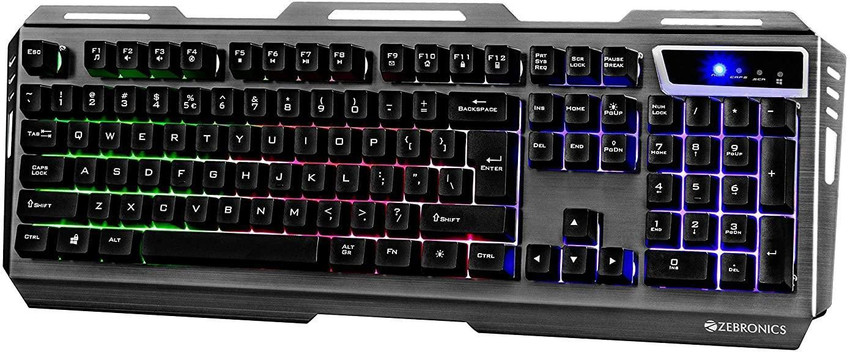 Zebronics keyboard light on sale