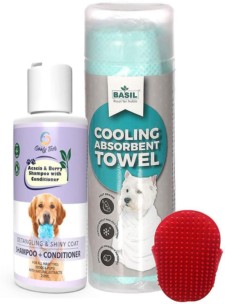 Goofy Tails All Dogs Grooming Basket Acacia and Berry Shampoo