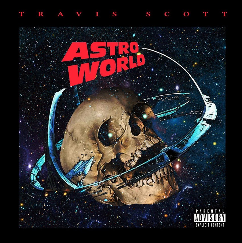 ASTROWORLD - Travis Scott Music Album Cover Poster India