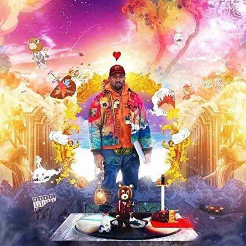 Poster Kanye West Rapper Singer Poster 12 x 18-INCH Paper Print