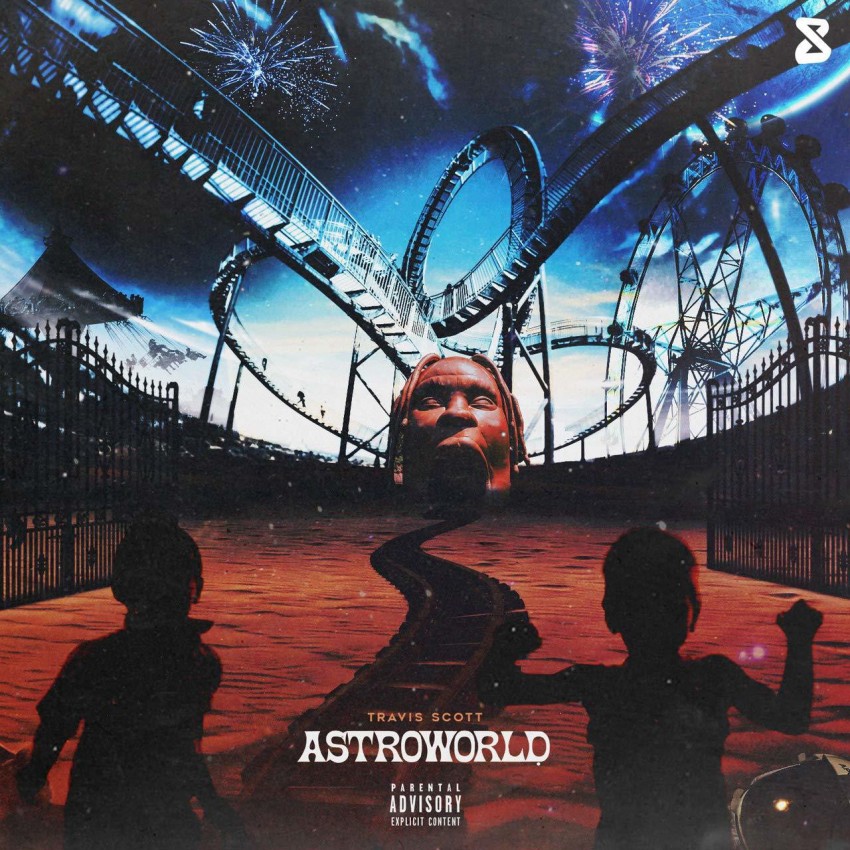THE TRAVIS SCOTT ASTROWORLD POSTER – Cosmic Clothing