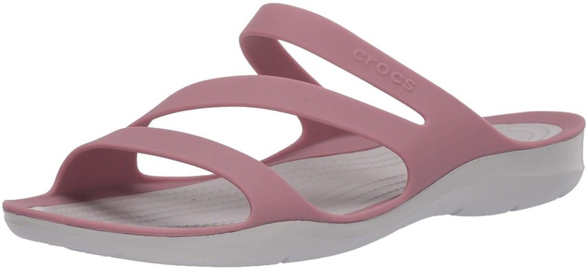 Crocs pink online pearl