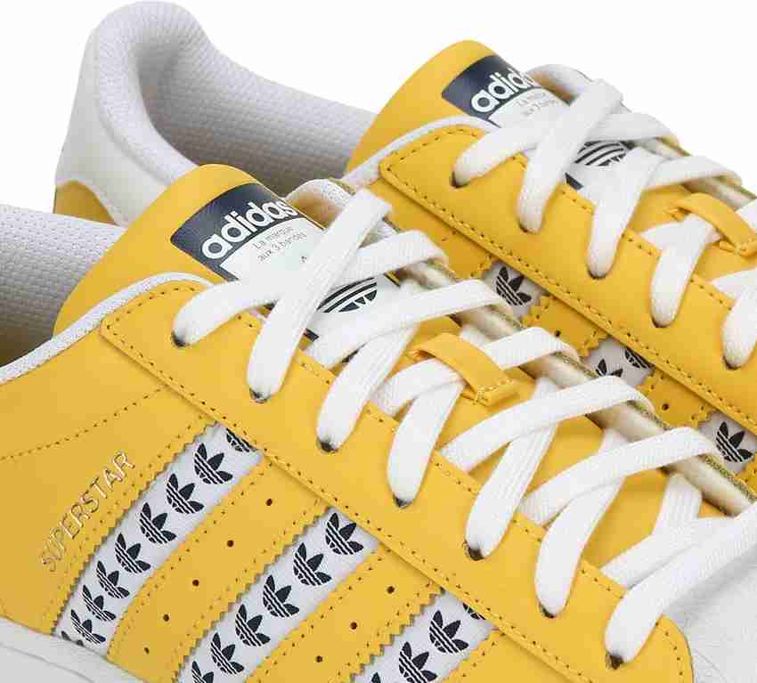 Adidas originals superstar top 2 men yellow