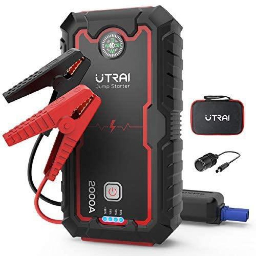 UTRAI Jump Starter Power Bank 2000A /1000A Portable Car Battery Starter For  12V Car Emergency Booster Starter Starting Device - AliExpress