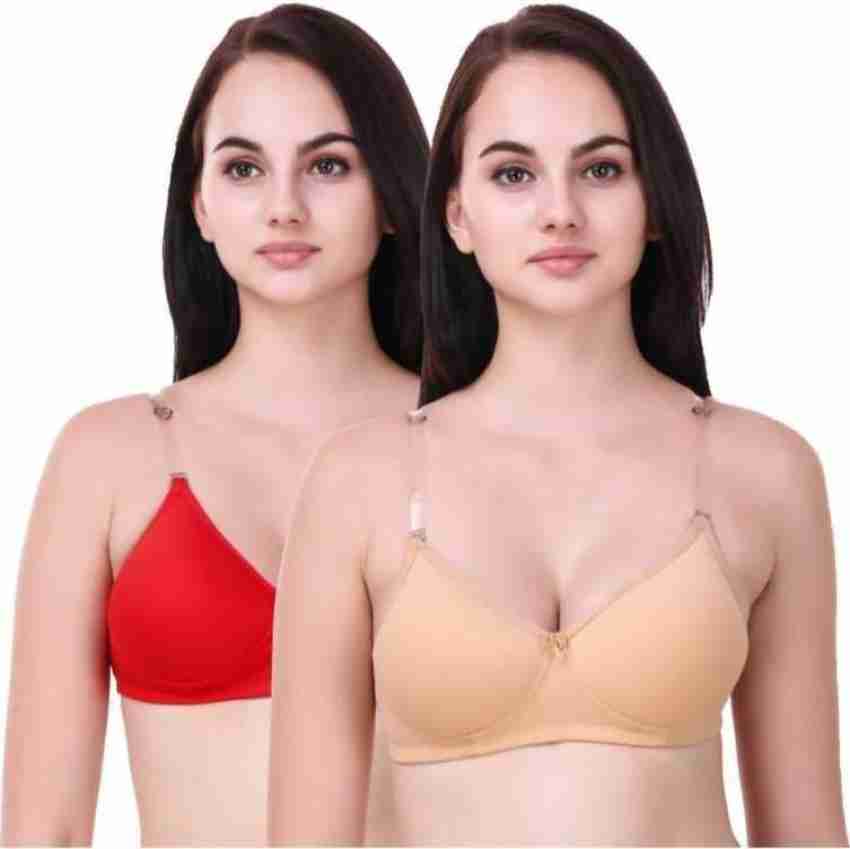 LAMPS OF INDIA transparent strap bra Women T-Shirt Non Padded Bra - Buy  LAMPS OF INDIA transparent strap bra Women T-Shirt Non Padded Bra Online at  Best Prices in India