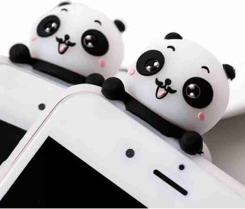 ELEF Back Cover for Apple iPhone 12 Mini 3D Cute thin and Slim Smiley Panda  Back Cover - ELEF 