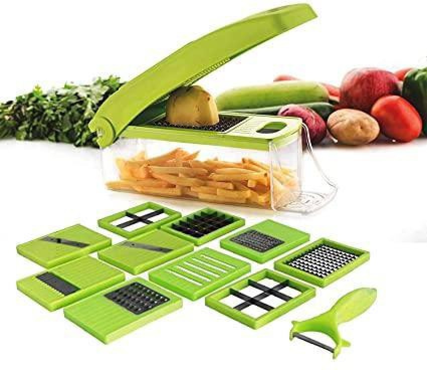 12 in 1 Vegetable Cutter - Chopper, Grater, Slicer Dicer, Peeler