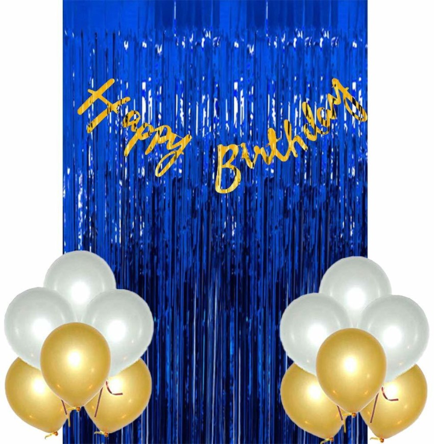 Buy CherishX Premium Blue Birthday Balloon Decoration Items Online