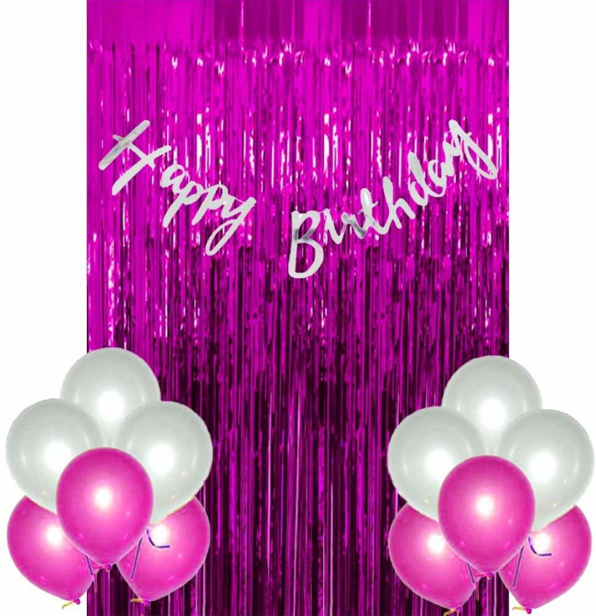 Birthday Decoration Multicolor 65 Pcs Combo - Party Decorations Items –  FrillX