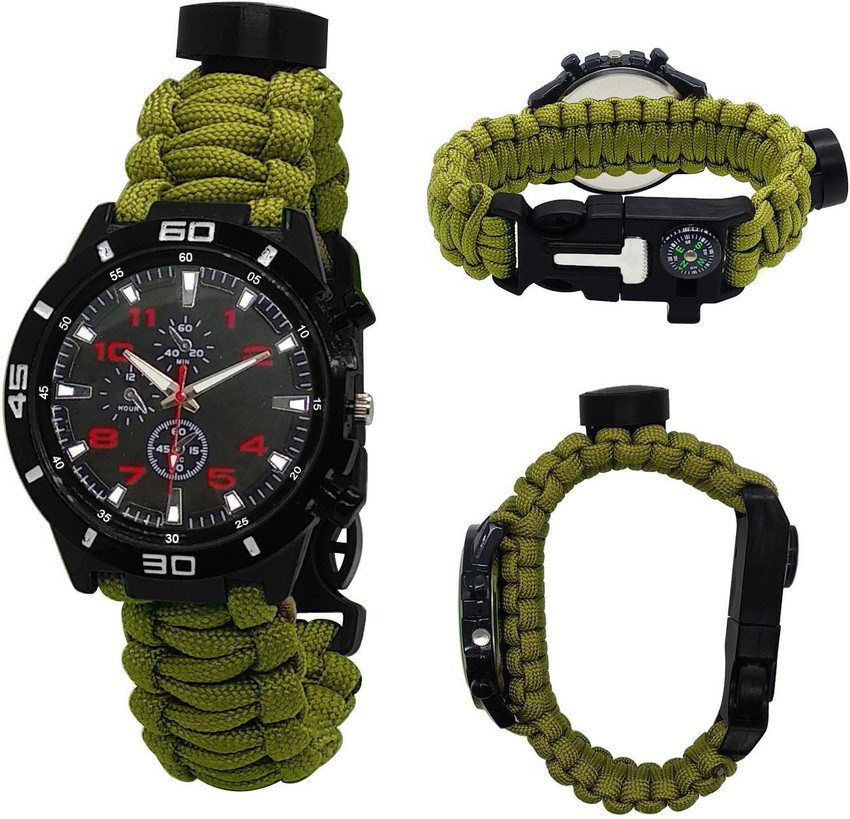 Paracord survival best sale watch