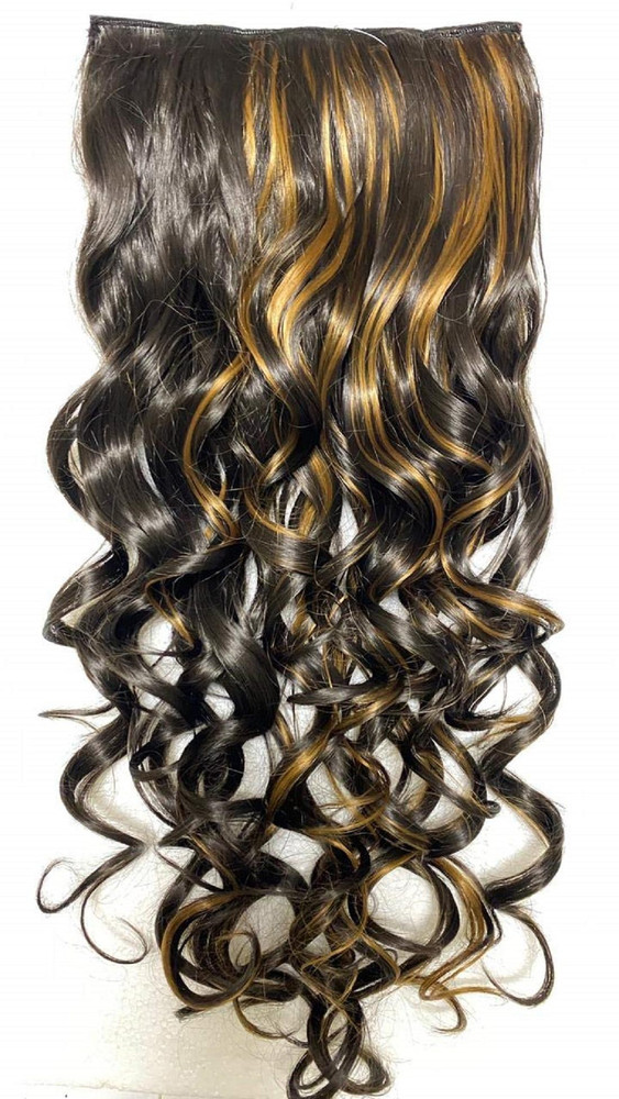NAIRA two pcs hair extension wigs for women and girls with five