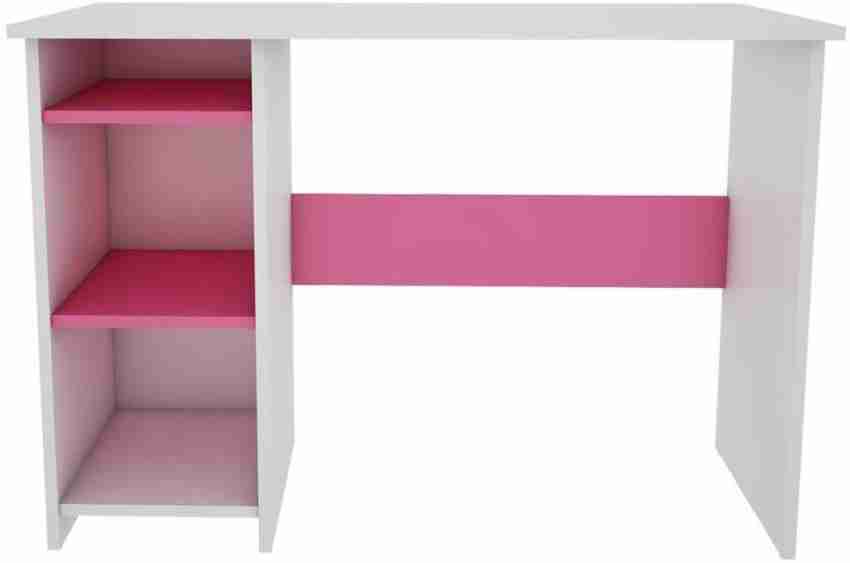 Buy Anvita Engineered Wood Study Table with Drawers and Open Shelves  (Flowery Wenge Frosty White) Online in India at Best Price - Modern Study  Tables - Study Room Furniture - Furniture - Wooden Street Product