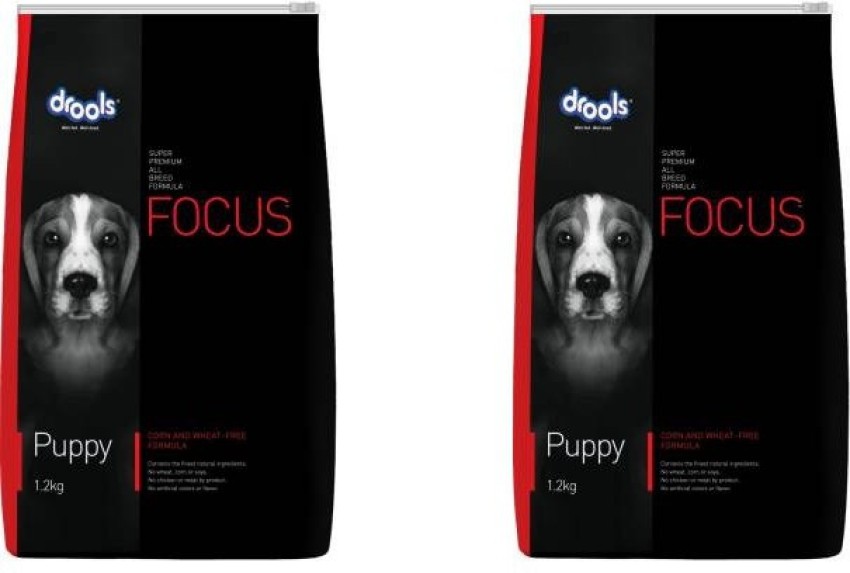 Drools focus puppy 1.2 sales kg