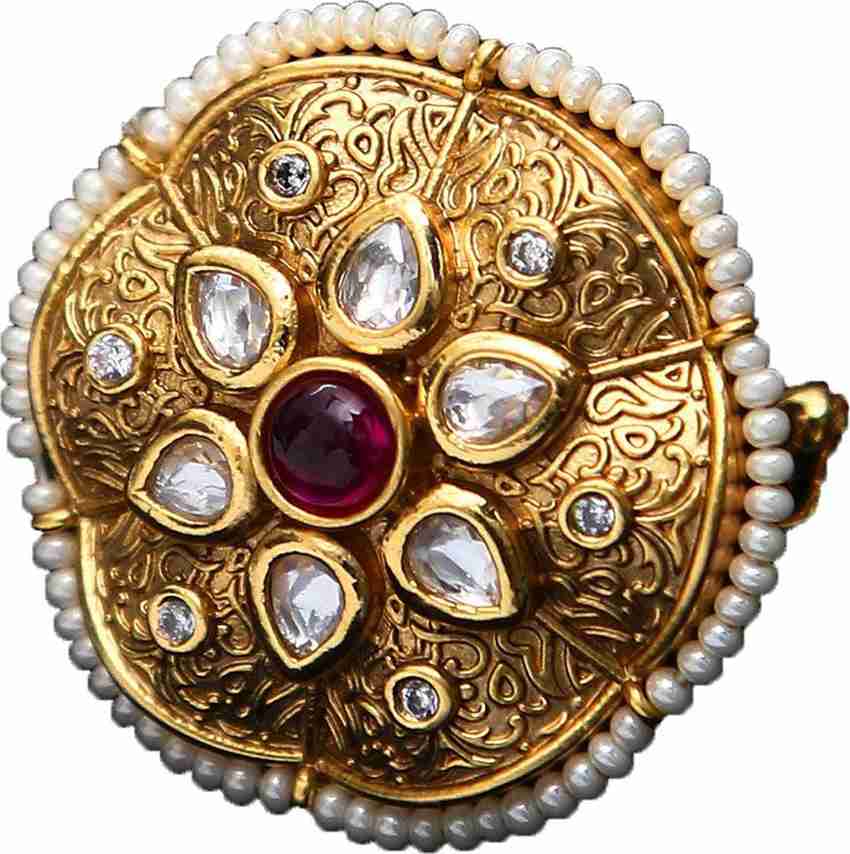Gold maharani ring store