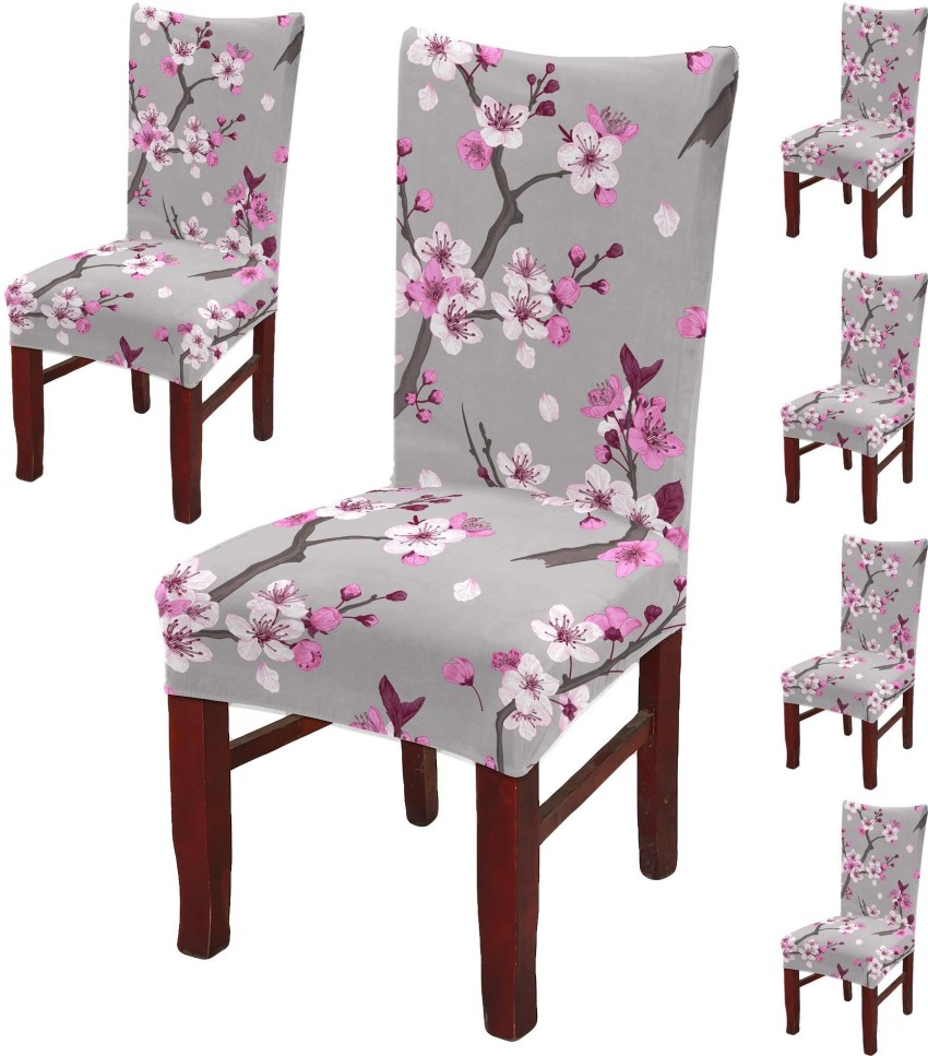 DECORIAN Polycotton Floral Chair Cover Price in India Buy