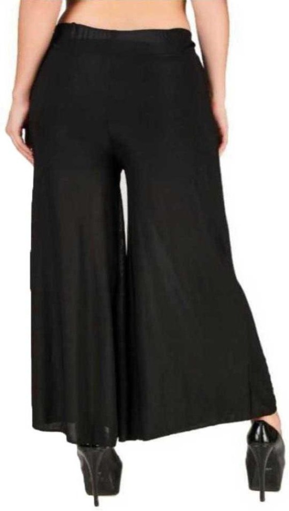 PK HUB Women's Regular Fit Rayon Pant - Free Size: Best Fit to the Waist  Size Between