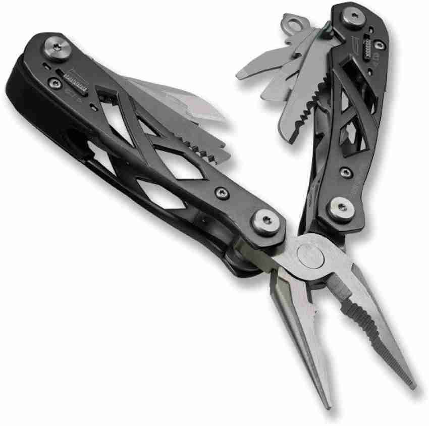 Gerber Gear Suspension 12-in-1 Needle Nose Pliers Multi-tool with Tool Lock  - Multi-Plier, Wire Cutter, Crosspoint and Flathead Screwdriver Set, Small