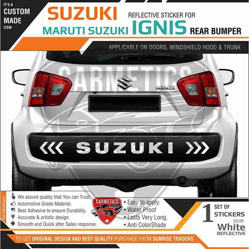 Rear bumper sticker sale