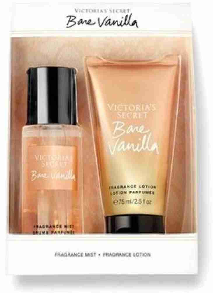 Victoria's Secret Bare Vanilla Fragrance Gift Set Mist & Lotion Price in  India - Buy Victoria's Secret Bare Vanilla Fragrance Gift Set Mist & Lotion  online at