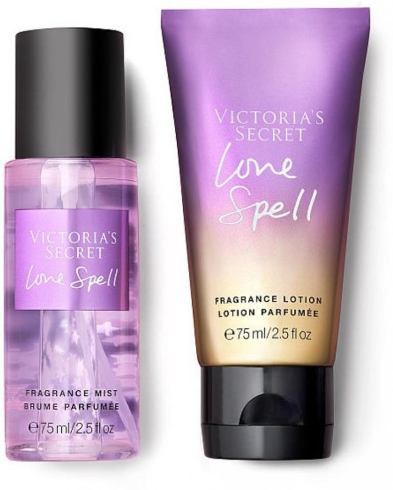 Body Mist and Lotion Set - Velvet Petals - Victoria's Secret - Gift Set