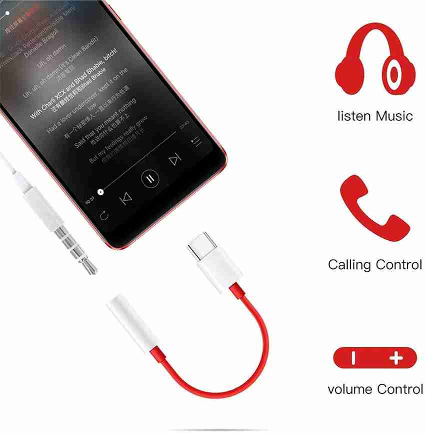 Oneplus headphone hotsell jack converter