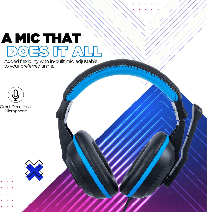 Gaming headset with online built in mic