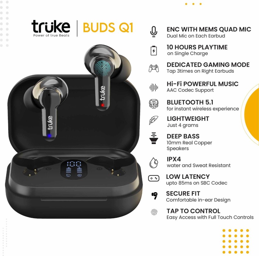 Truke discount earbuds flipkart