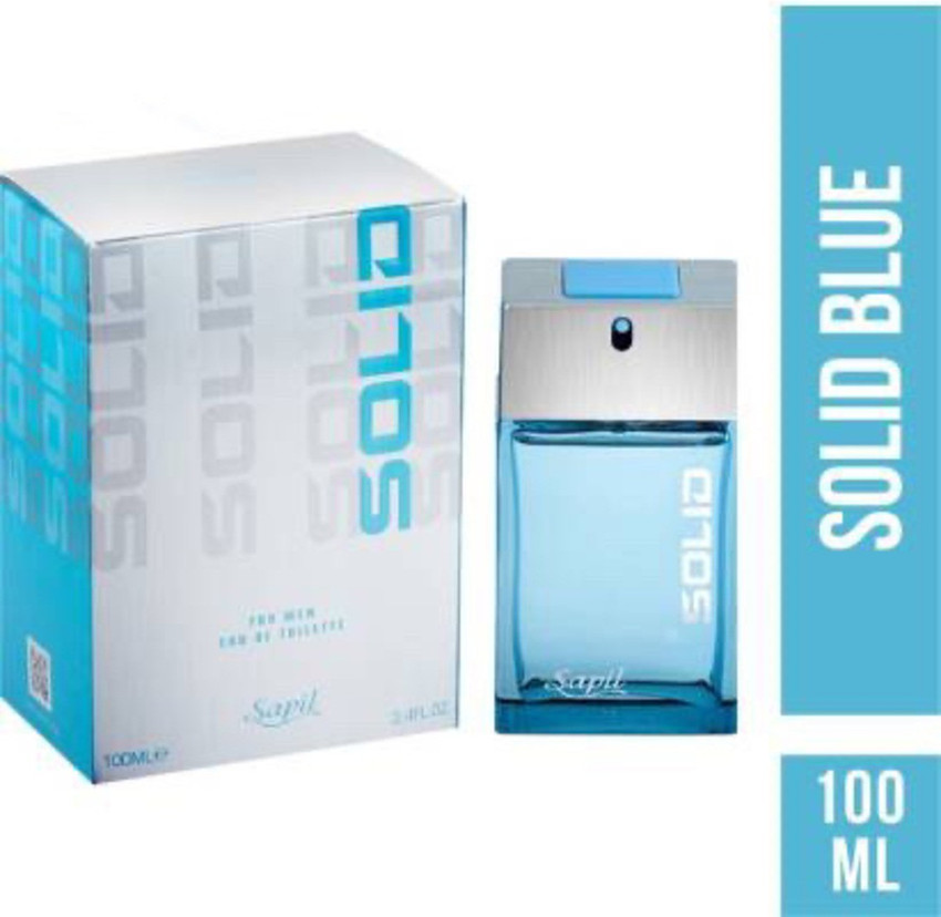 Solid blue outlet perfume