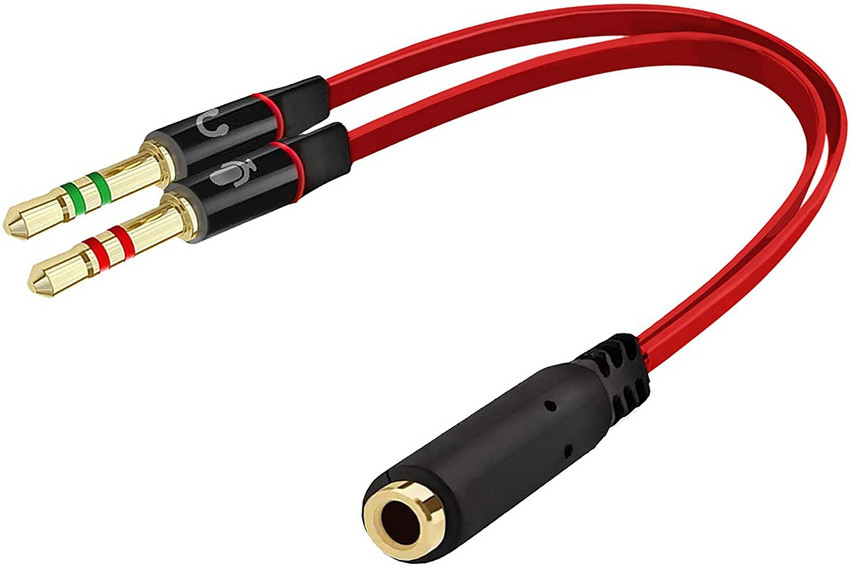 Mic splitter hotsell pc