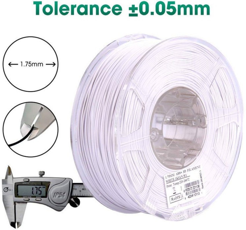 Buy 1.75mm eSun ABS+ Filament 1kg - Natural online at the best price